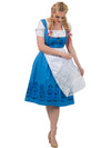 Oktoberfest Blues: Light Blue Classic Long Dirndl Dress Set