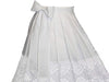 Authentic Oktoberfest Style: Classic Lace Apron for Long Dirndl Dresses