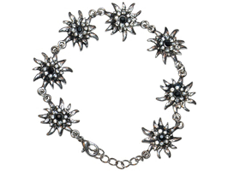 Dirndl Trachten Haus German Edelweiss Flower Bracelet for Dirndl